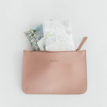 SALE Clutch - Petal
